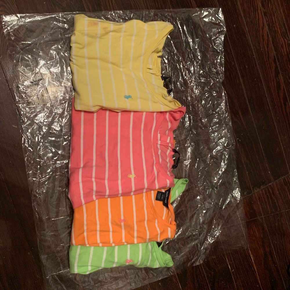 Spring colors polo Ralph Lauren Button back top